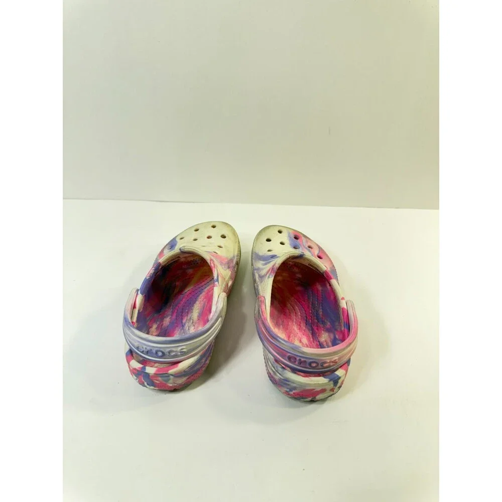 Crocs Toddlers Marble Multicolor Clogs US 9